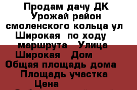 Продам дачу ДК Урожай район смоленского кольца ул. Широкая, по ходу 38 маршрута › Улица ­ Широкая › Дом ­ 22 › Общая площадь дома ­ 20 › Площадь участка ­ 9 › Цена ­ 500 000 - Забайкальский край, Чита г. Недвижимость » Дома, коттеджи, дачи продажа   . Забайкальский край,Чита г.